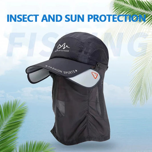 Side Border Light Sunscreen Fishing Hat