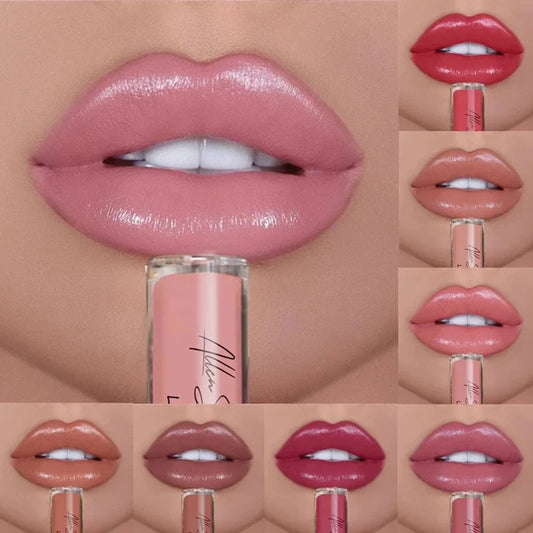 12 Colors Cream Texture Lipstick Waterproof