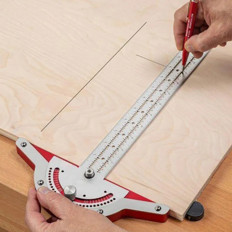 Steel Woodworking Edge Ruler