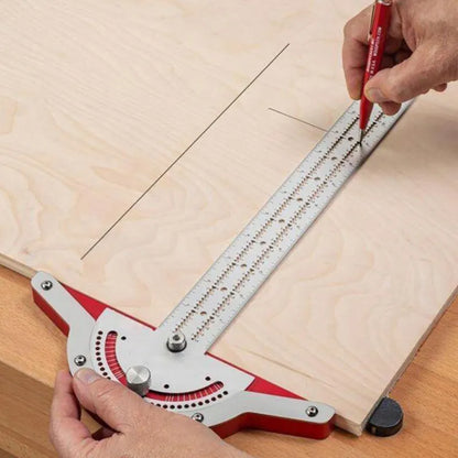 Steel Woodworking Edge Ruler